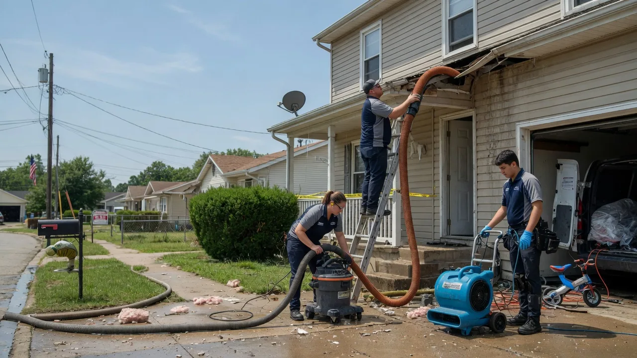 Water Damage Restoration in Moro, IL near me